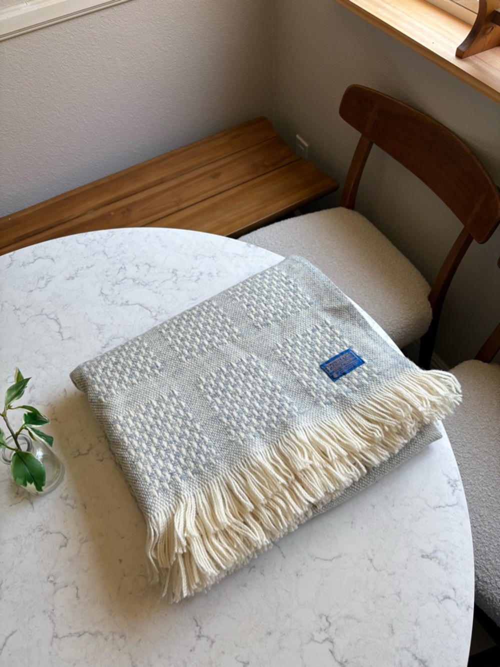 Vintage Pendleton Pure Virgin Wool Throw Blanket - Picture 6 of 11